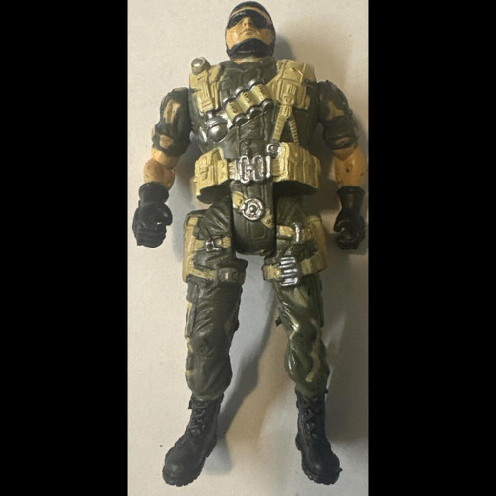 Chap Mei Soldier Force Army Soldier Combat Trooper Action Figure HK Design 4"